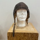 U s  Air Force Leather Flight Helmet Size Large Bradley Goodrich Type A-11 3189