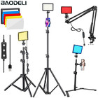 6 led Video Light Panel 5600k Photography Lighting Photo Studio Lamp Kit For Sho