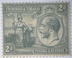 Travelstamps  Trinidad   Tobago Stamps Scott  24 - 2d Denomination Mint Mogh