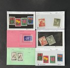 Luxembourg Stamp Collection On Dealer Cards  200 Cv Zayix 0825cb414627