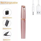 Pink Women s Flawless Brows Facial Hair Remover Electric Eyebrow Trimme Epilator