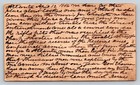 1886 Atlanta Ga Georgia Us Postal Card Civil War Confederate Armies Mention