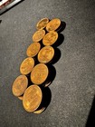 Gem   Bu Rolls  3 Rolls  150  Coins  Lincoln Wheat Cents - Mixed Dates And Mints