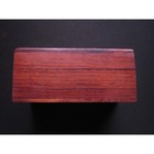 Cool Vintage Wooden Trinket Box With Brass Anchor Inlay Nautical Collectible 