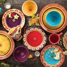 Galicia 16 Piece Stoneware Dinnerware Set  Service For 4