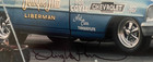 Jungle Jim Liberman Handout Signed Pam Hardy Nhra Ahra 1970 s Drag Racing
