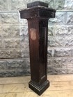 Newel Post Porch Column  Wood Architectural Salvage Repurpose Railing Vintage  Y