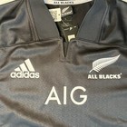 Men   s Rugby Union New Zealand 2019 2020 All Blacks Shirt Jersey Size L Large New