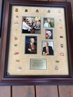 Wendy s Dave Thomas Signed Memorabilia Lot 2 Signed Pieces Pins   Vintage Sign