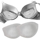 Honeycomb Silicone Bra Insert Pads Size A-c Adhesive Breast Enhancer  discrete 