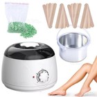 Professional Wax Heater Warmer Hair Removal Depilatory Waxing Kit   Beans Sticks