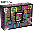 2026 Shylling Needoh Christmas Countdown Advent Calendar 24pcs Decompression Squ