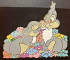 Disney Auctions Thumper Gets Kissed Colorful Flowers Le Rare Pin