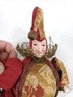 Vintage 2000 Jester Pulcinella   Jack In The Box Christmas Ornaments Decorations