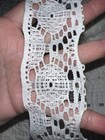 Antique French Valenciennes Lace 1  Wide  Cotton Edgescalloped Trim40ft Roughly