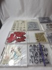 Huge Lot Of Acrylic Unmounted Stamps Mixed Various Themes 