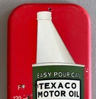 Texaco 16  Thermometer Sign Motor Oil Heavy Texas Company - Rare   Hard To Find