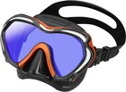 Tusa Paragon S Mask Scuba Diving  Freediving  Snorkeling Energy Orange