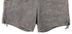 Bergfreund Us Men   s 44 Us 30 Gray Suede Leather Lederhosen Bavarian Shorts