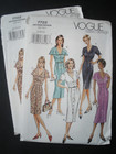 Vogue Pattern 7722 Misses   M Petite Dress Button Front Sz  Plus 20-24 Uc