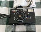 Vintage Lot Of 6 35mm Point Shoot Film Cameras Canon Olympus Konica Pentax