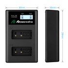 2pcs Lp-e17 Battery   Lcd Charger For Canon Eos Rebel T7i T6i T6s 750d 800d M6