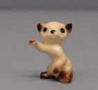 Retired Hagen Renaker Siamese Cat   Boxing Kitten