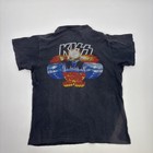Original Vintage Kiss World Tour T Shirt 1983-84 Single Stitch 19    X 25    Sz L
