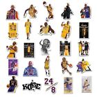50 Pcs Kobe Bryant Lakers Vinyl Stickers Basketball Decal Set Skateboard laptop