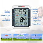 1 3 4 5 Thermopro Digital Lcd Touchscreen Humidity Thermometer Indoor Hygrometer