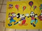 Vintage  Disney Mickey Mouse And Friends Quilted Wall Hanging Nursery Bedding