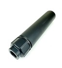 Veilstrike 7  Black 1 2 x28  Muzzle Brake Extension Tube For Aeg Gbb