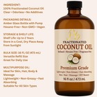 Fractionated Coconut Oil 16 Fl Oz   Liquid Mct-style Carrier Oil  Bottled In Usa
