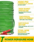 3 8  200ft Pressure Washer Hose 4500psi Kink Resistant Power Hose Quick Connect
