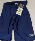 New Nwt Speedo Race Swim Competition Swimming Suit Jammer 24 Team Blue Prolt Nwt