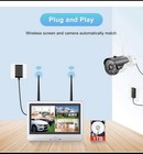 Wireless Security Camera System 4ch 1080p W  Monitor 1tb Hdd Outdoor