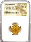 Heraclius  Her  Constantine   Heraclonas Gold Av Solidus 632-641 Ad - Ngc Ch Vf