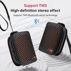 Monster M3 Magnetic Clip On Mini Bluetooth Speaker V5 4 Portable Outdoor Bass