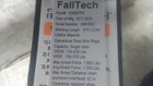 Falltech 82808tp0 8 Ft Length 420 Lb Cap 2 Leg Self Retracting Lifeline
