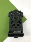 Vintage Cast Iron Match Safe Wall Mounted Hanging Match Holder Box Matchbook