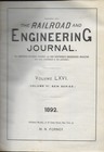 Railroad   Engineering Journal 1892  Vol  Lxvi  Locomotives  Ships  Etc 