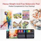 Watercolor Pens Set  24-color Dual Tip Paint Markers  Water-based 24 Colors