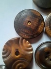 Vintage Ivory  Tagua Nut Buttons Unique Designs  Shades  Variety Of Sizes 27 Pcs