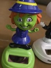 Solar Powered Dancing Monster Halloween Bobblehead Toys Set Of 4