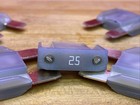 Maxi Blade Fuse 25amp 32 Vdc-littelfuse Good Quality Pack Of 5