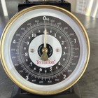 Vintage Terraillon Mechanical Kitchen  Balance Scale Black   Gold 