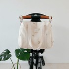 Large Maternity Shoulder Bag Cotton Dyeing Mummy Bag Baby Stroller Pouch