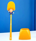 Trump Toilet Brush Novelty Creative Funtoy Toilet Brush Holder Bathroom Tool Set