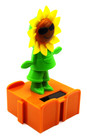 New Solar-powered Connectables Dancing Flower Sunface Yellow Flower