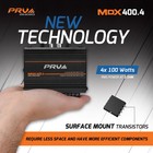 Prv Audio Md400 4 2 Ohm Mini 4 Channel Digital Full Range 400x4 Car Amp 4x 100w